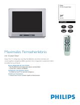 Philips 29PT5408/01 Product Datasheet