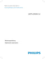 Philips 26PFL2908H/12 Benutzerhandbuch