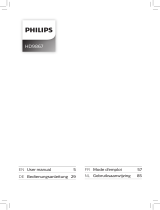 Philips HD9867/90 AIRFRYER XXL Benutzerhandbuch