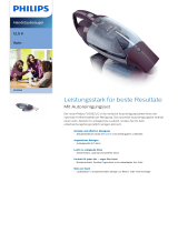 Philips FC6092/01 Product Datasheet