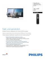 Philips 40PFL4418H/12 Product Datasheet