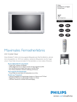 Philips 32PW8620/12 Product Datasheet