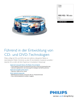 Philips CR8D8NB25/00 Product Datasheet