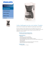 Philips HD7562/56 Product Datasheet