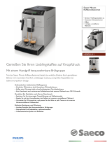 Saeco HD8761/11 Product Datasheet