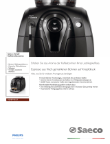 Saeco HD8743/31 Product Datasheet