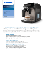 Philips EP2235/49 Product Datasheet