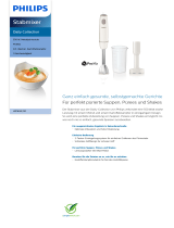 Philips HR1606/00 Product Datasheet