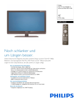 Philips 42PFL7962D/12 Product Datasheet