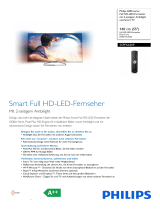 Philips 55PFK6309/12 Product Datasheet