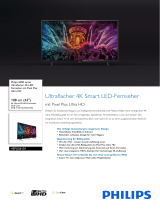 Philips 43PUS6101/12 Product Datasheet