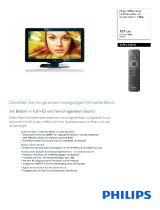 Philips 42PFL3405H/12 Product Datasheet