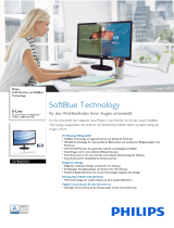 Philips 227E6EDSD/00 Product Datasheet