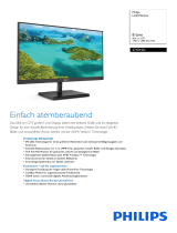 Philips 271E1SD/01 Product Datasheet