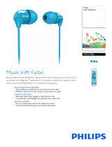 Philips SHE3570BL/10 Product Datasheet