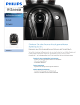 Saeco HD8743/12 Product Datasheet