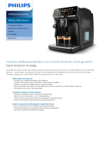 Philips EP4321/50 Product Datasheet