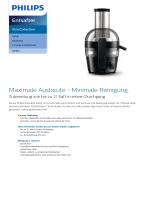 Philips HR1855/72 Product Datasheet