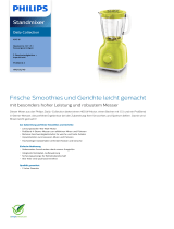 Philips HR2105/40 Product Datasheet
