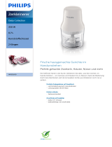 Philips HR1393/00 Product Datasheet