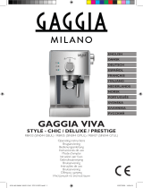 Gaggia Viva Deluxe Bedienungsanleitung
