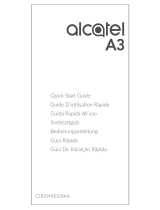 Alcatel A3 Schnellstartanleitung