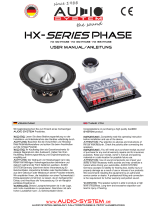 Audio System hx 130 phase Benutzerhandbuch