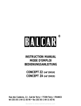 Balcar CONCEPT Z2 Benutzerhandbuch