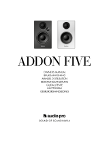 Audio Pro ADDON FIVE Bedienungsanleitung