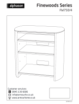Alphason Finewoods Series Assembly Instructions Manual