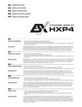 Audio Design HXP4 Installationsanleitung