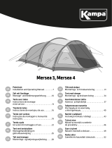 Kampa Mersea 3 Poled Tent Installationsanleitung