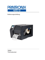 Printronix Auto ID T8000 / ODV-2D, ODV-1D Benutzerhandbuch