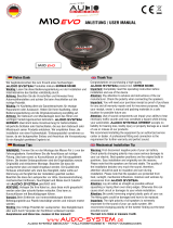 Audiosystem M10 EVO Benutzerhandbuch
