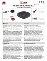 Audio System AS130 EM EVO 2 Benutzerhandbuch