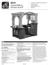 Step2 Grand Walk-In Kitchen & Grill™  Assembly Instructions