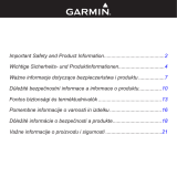 Garmin dezl 560LT Product notices