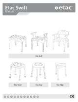 Etac Edge shower stool Benutzerhandbuch