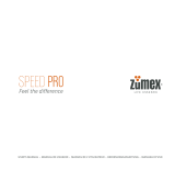 Zumex SPEED PRO Benutzerhandbuch
