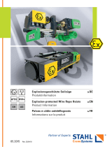 STAHL CraneSystems Explosion-Protected Wire Rope Hoists Produktinformation