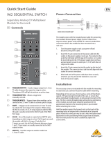Behringer Legendary Analog CV Multiplexer Benutzerhandbuch