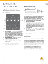 Behringer CP35 Attenuators Module Benutzerhandbuch