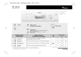 Whirlpool ADG 150 BR Program Chart