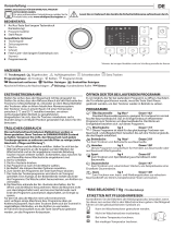 Whirlpool FTBE M10 72 Daily Reference Guide
