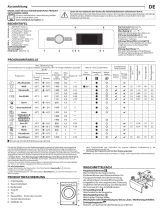 Whirlpool AWG 914 S/D1 Daily Reference Guide