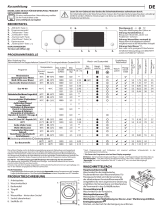 Whirlpool FFDBE 8468 BSEV F Daily Reference Guide