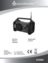 Soundmaster 251218 Benutzerhandbuch