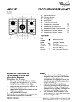 Whirlpool AKM 393/IX Program Chart