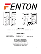 Fenton SPD-28V Benutzerhandbuch