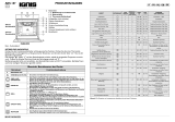 Ignis GMA 6422/IXL Program Chart